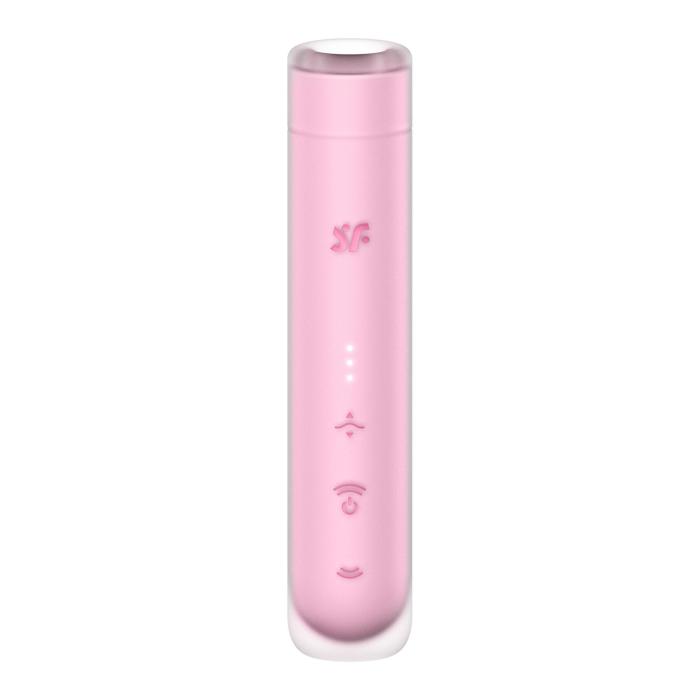 Вакуумний стимулятор Satisfyer First Kiss, технологія 3D Air Pulse, 30 режимів, подвійний силікон