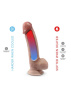 Фалоімітатор SilexD Johnny Premium Real Skin Flesh (7in MODEL 1)