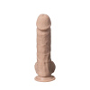 Фалоімітатор SilexD Tomas Real Skin Flesh (9in MODEL 1), суперсофт-силікон+Silexpan, діаметр 4,9 см