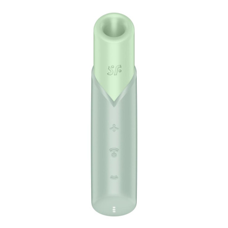 Вакуумний стимулятор Satisfyer Naughty Kiss, магнітна технологія 3D Air Pulse, 30 режимів роботи