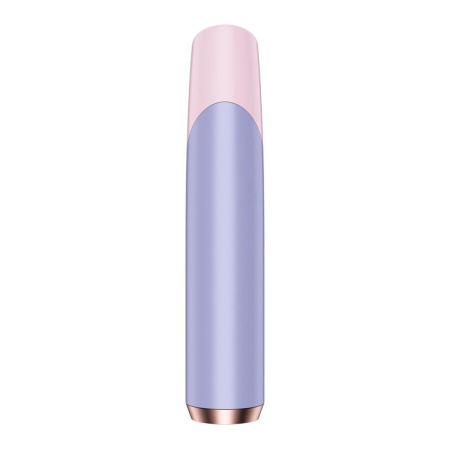 Вакуумний стимулятор Satisfyer Bold Kiss Violet, магнітна технологія 3D Air Pulse, 30 режимів роботи